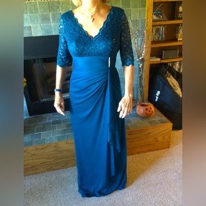 Betsy and Adam full length dress.